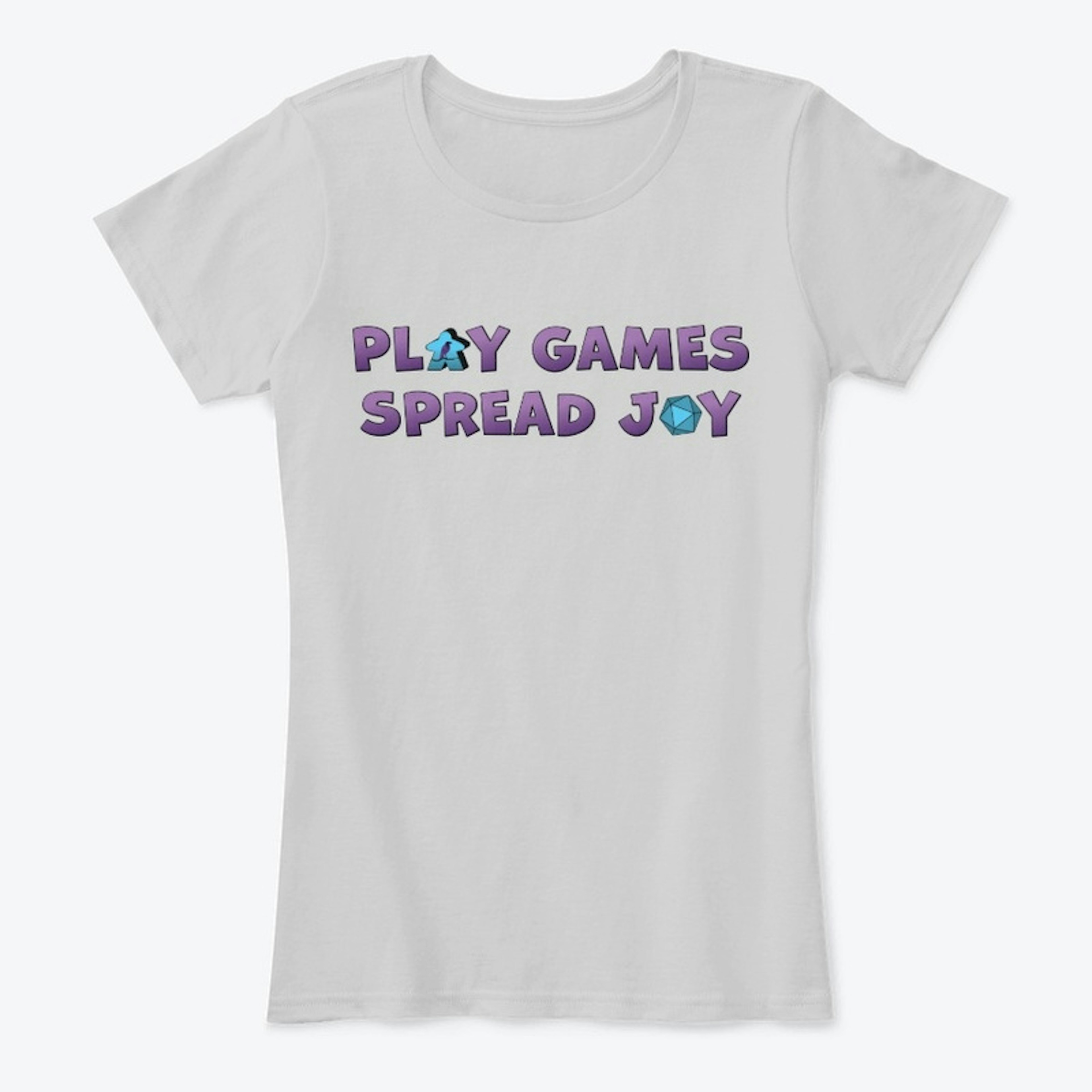 "Play Games Spread Joy" Tops